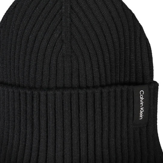 Beanie Unisex Beanie Knitted in Black color 0000PX0303-010