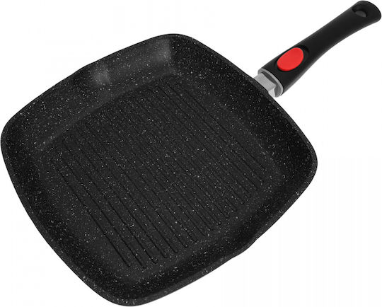 KING Hoff Grill With Lid made of Aluminum with Stone Coating 28cm