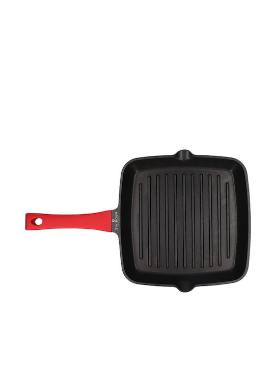 Zwieger Grătar din Aluminiu Turnat cu Strat Antiaderent 28cm
