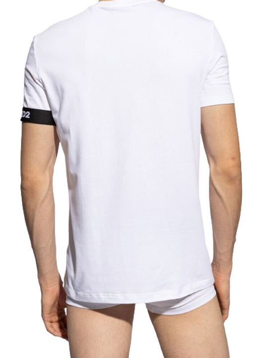 Dsquared2 Ανδρική Μπλούζα White