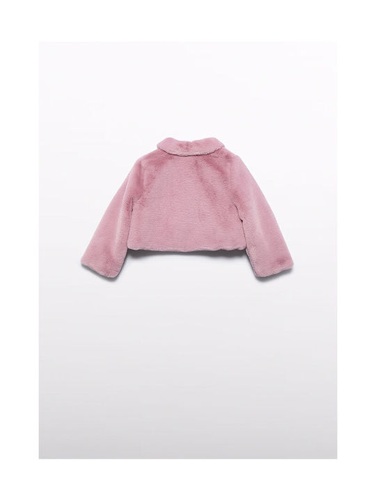 Abel & Lula Kids Coat Pink