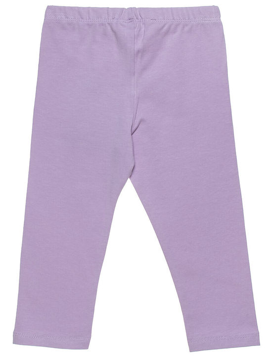 Alouette Kids Long Legging Γυαλιστερό Lilac