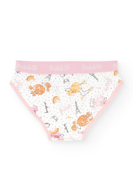 Boboli Σετ Παιδικά Βρακάκια Pink 3τμχ
