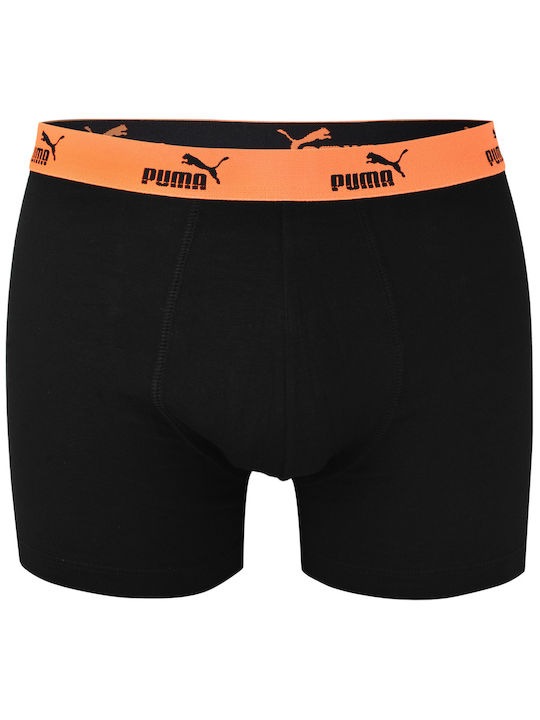 Puma Boxeri pentru bărbați Negre 4Pachet