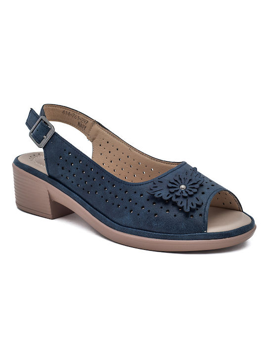 Soft & Flex Women's Sandals Navy Blue