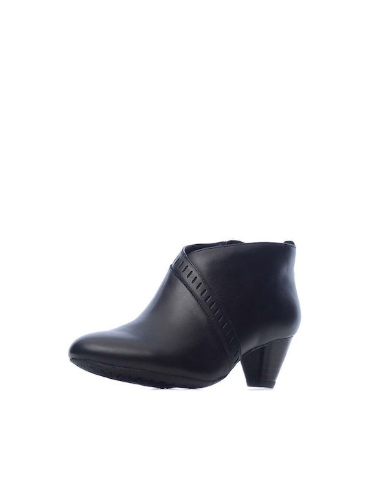 Clarks Piele Botine pentru femei Negru