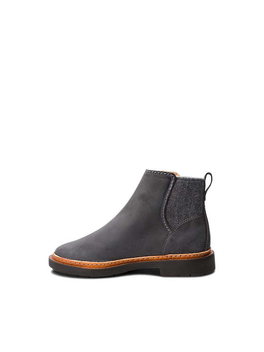 Clarks Piele Botine pentru femei Gri