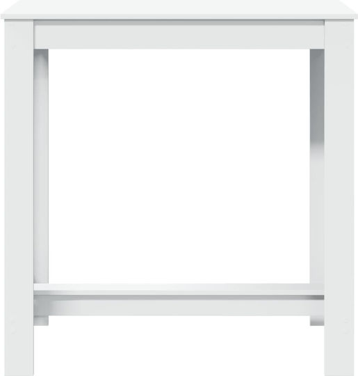 Tisch Bar Holz White 102x50x103.5cm