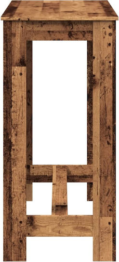 Table Bar Wooden Coffee 102x50x103.5cm