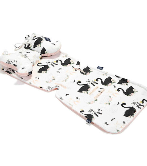 La Millou Stroller Seat Liner 36.5x85cm Pink