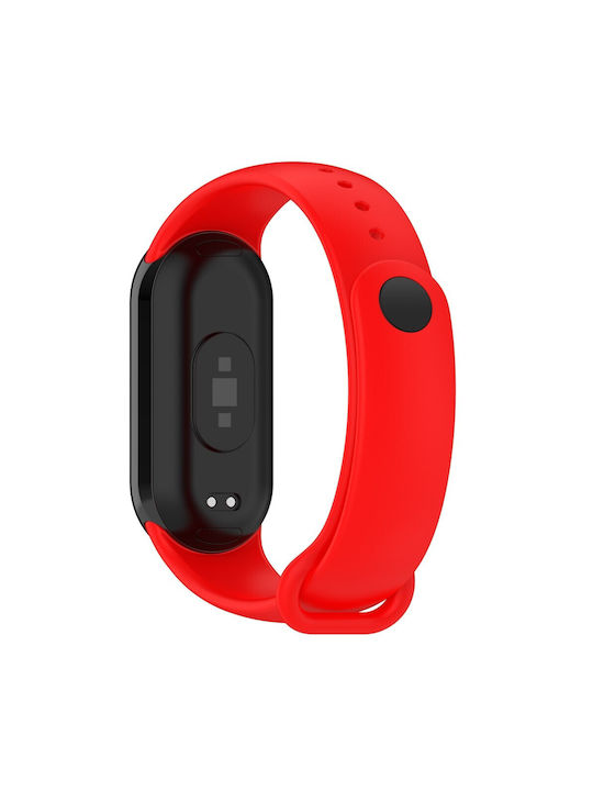 Armband Silikon Rot (Smart Band 8 / Smart Band 9 / Smart Band 10)