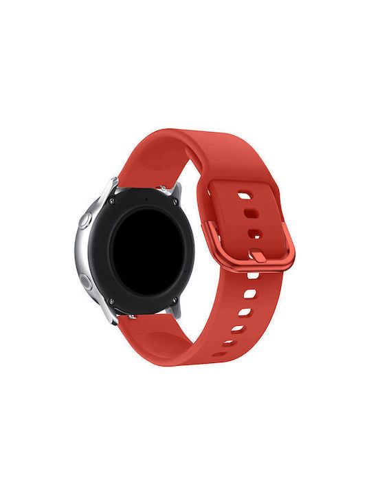 Hurtel TYS Strap Silicone Red (Universal 22mm)