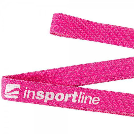 inSPORTline Band Λάστιχο Γυμναστικής Loop Μαλακό Ροζ
