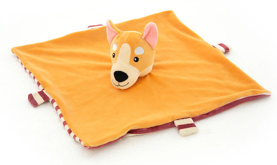 Happymals Πανάκι Μωρού Sweet Sleep: Corgie Πορτοκαλί