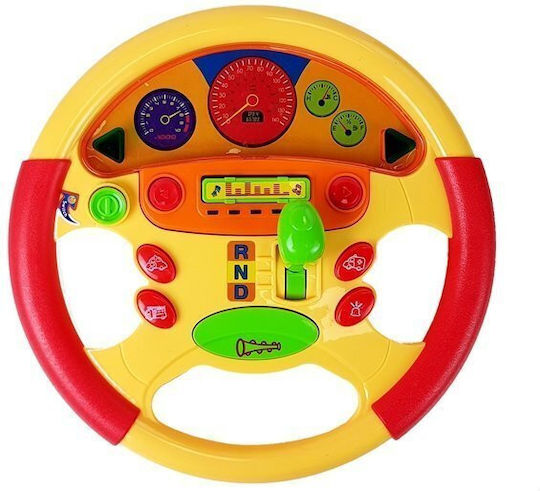 Lean Toys Lenkrad mit Licht und Geräuschen