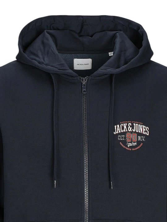 Jack & Jones Sweat Dark Navy with Hood