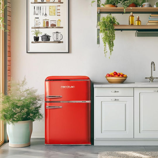 Cecotec Mini Bar 86lt Υ89.3xΠ48.7xΒ59.2εκ. Κόκκινο 01895