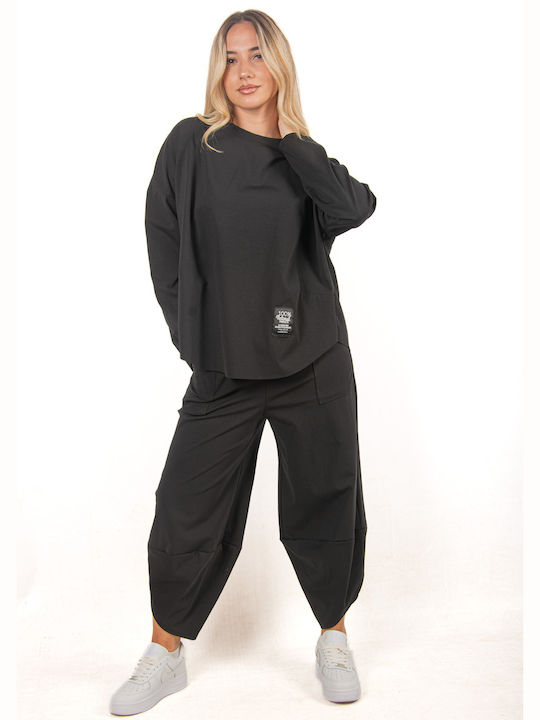 Ellen Women's Black Set with Trousers