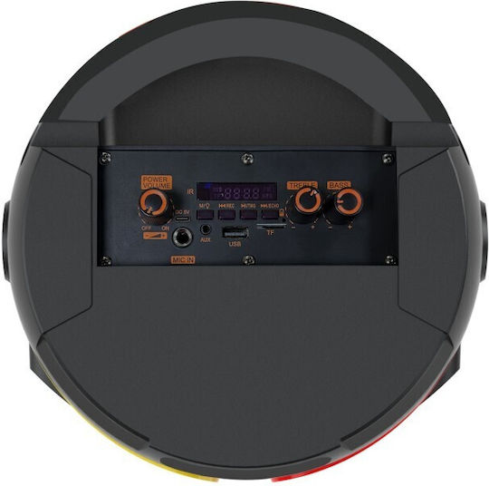 Denver BPS-355 Boxă Bluetooth 160W cu Durată de Baterie până la 2 ore Negru