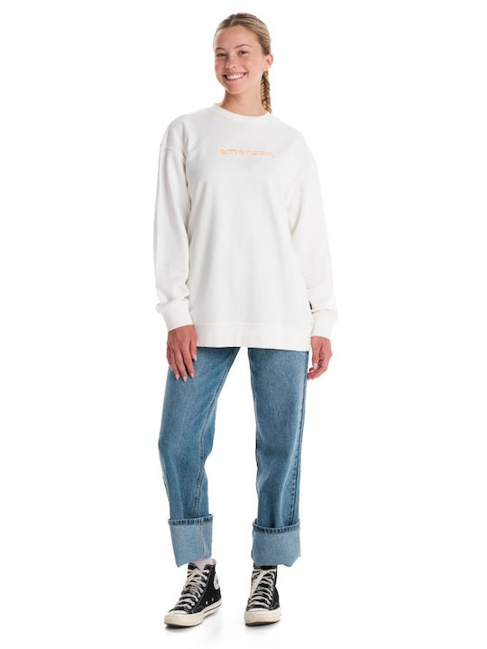 Damen Sweatshirt Off White