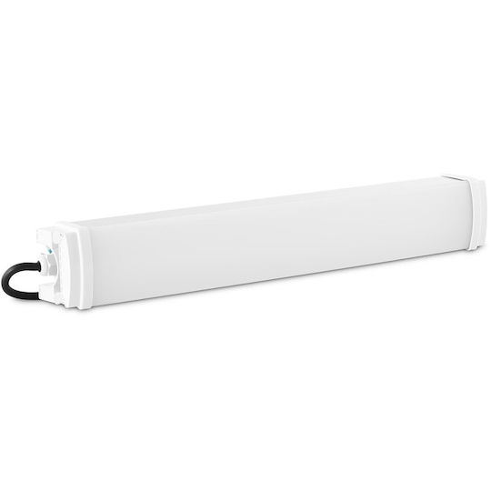 LED водоустойчива херметична лампа за работилница и склад IP65 2200 lm 60 см 20 W