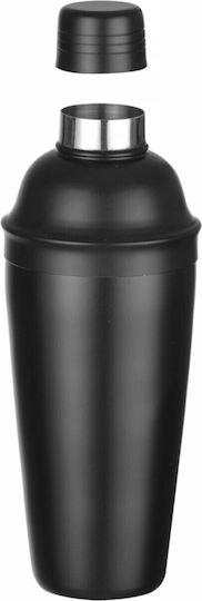 3-piece Cobbler Cocktail Shaker 0.8 L Black
