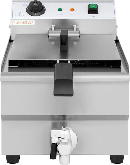 Adjustable Electric Fryer Drain Tap 230 V 3200 W 13 L