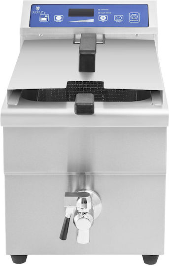 Induction Deep Fryer Tap 230v Royal Catering 10l