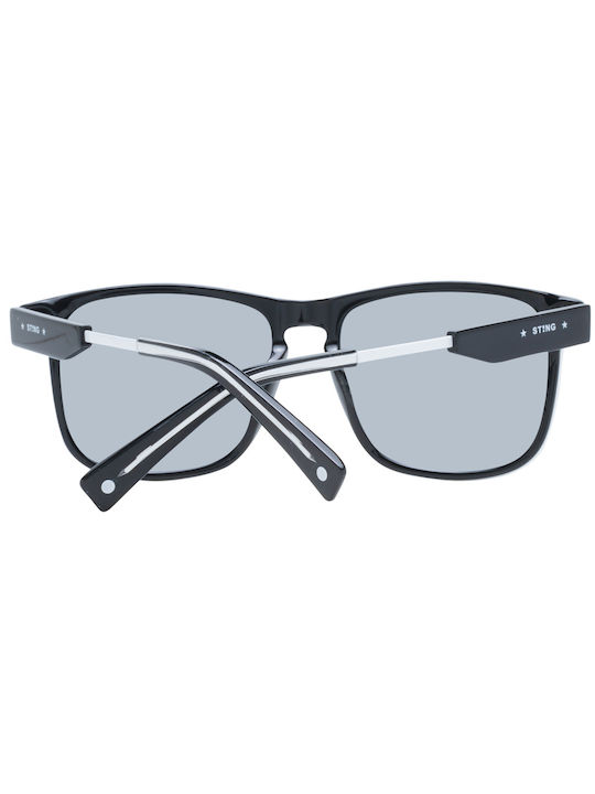 Sting Sunglasses with Black Plastic Frame SST384 9H9X