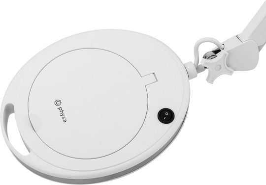 Mobile Cosmetic Magnifying Lamp 5 Dpi 60x Led Glass Diameter 127 Mm