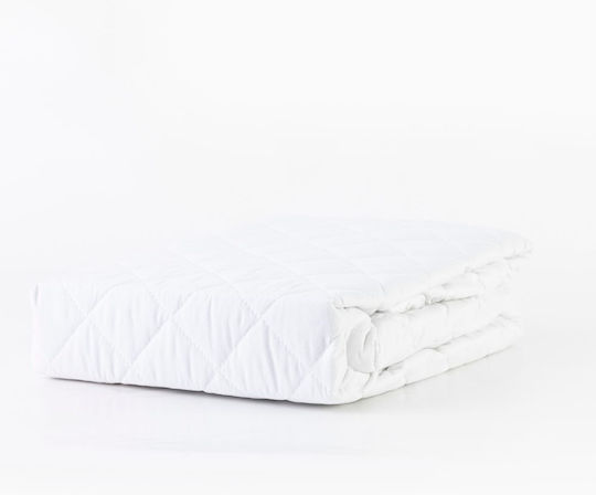 Borea Protective Cover Queen Waterproof with Skirt White 160x200+40cm