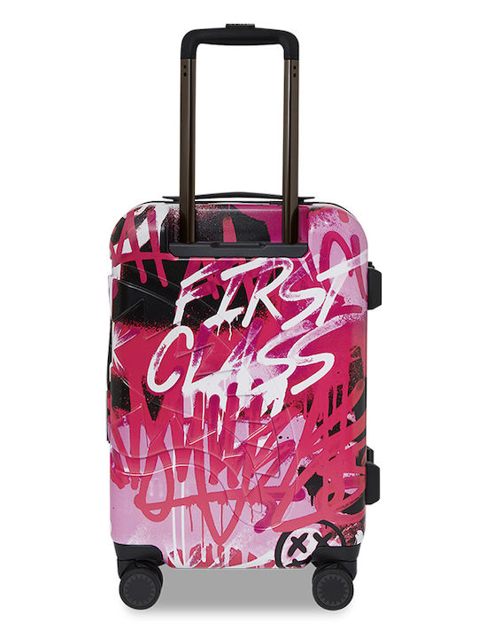 Sprayground Pink Graff City Carry-on Hardshell Luggage