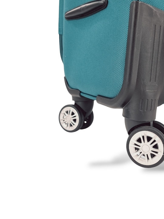 Medium Fabric Suitcase 4 Wheels Playbags Collection Fw8024-24 65cm Petrol