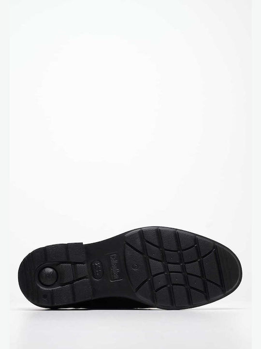 Δερμάτινα Ανδρικά Oxfords Μαύρα