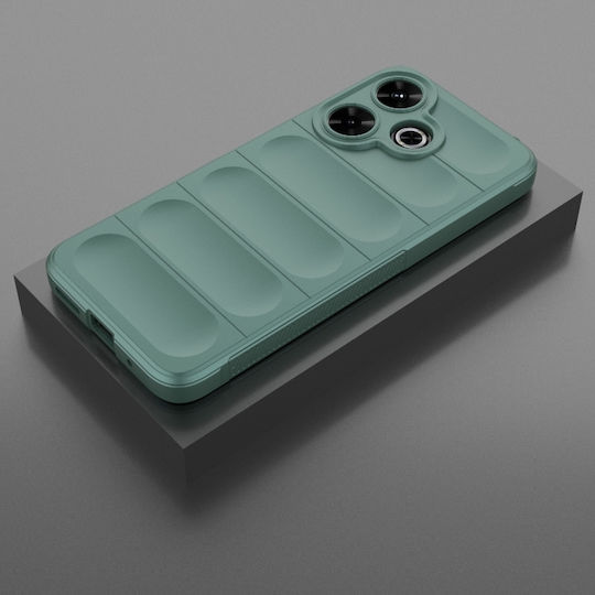 Magic Shield Back Cover Σιλικόνης Πράσινο (Redmi 13 / Poco M6 4G)