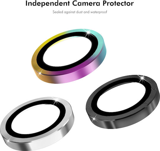 Enkay Hat-Prince Kameraschutz Membrane Black für das Poco X6 Pro