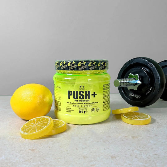 4+ Nutrition Push+ 360gr Λεμόνι