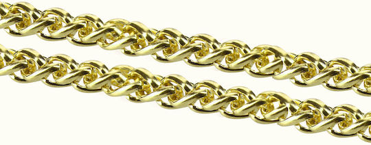 Chain Phone Jewelry Palm Chain 120cm Jaune Dorée
