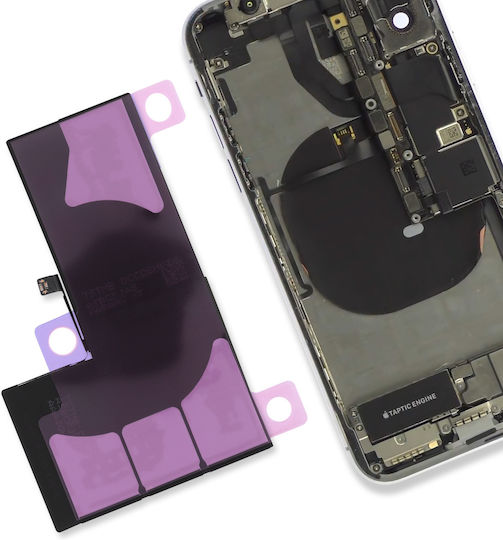Adeziv Baterie Clappio Iphone Xs Fixare Sigură Transparent