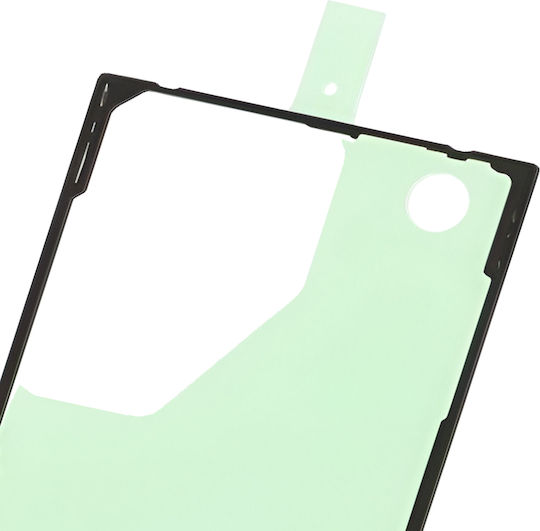 Autocolant pentru baterie Clappio Galaxy S22 Ultra, autocolant dublu adeziv, negru