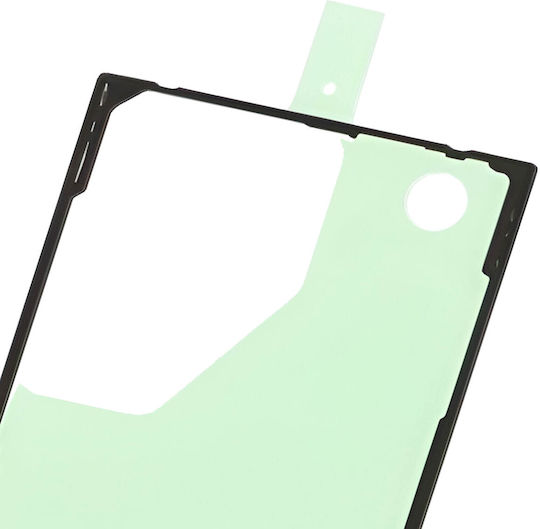 Autocolant pentru baterie Clappio Galaxy S22 Ultra, autocolant dublu adeziv, negru