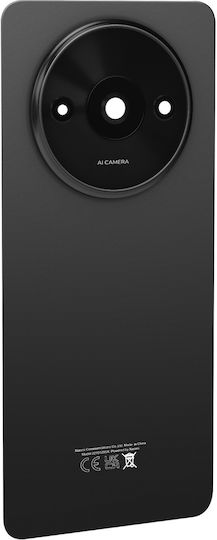 Capac baterie Clappio Xiaomi Redmi A3 Identic cu originalul Negru