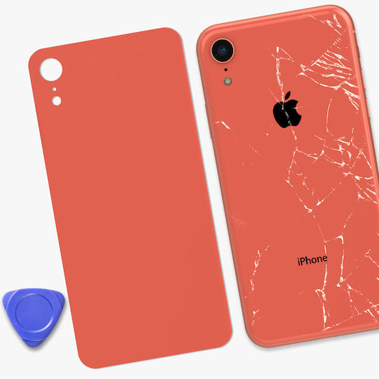 Clappio Battery Cover Iphone Xr Compatible Coral