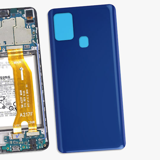 Battery Cover Samsung Galaxy A21s Replacement Blue