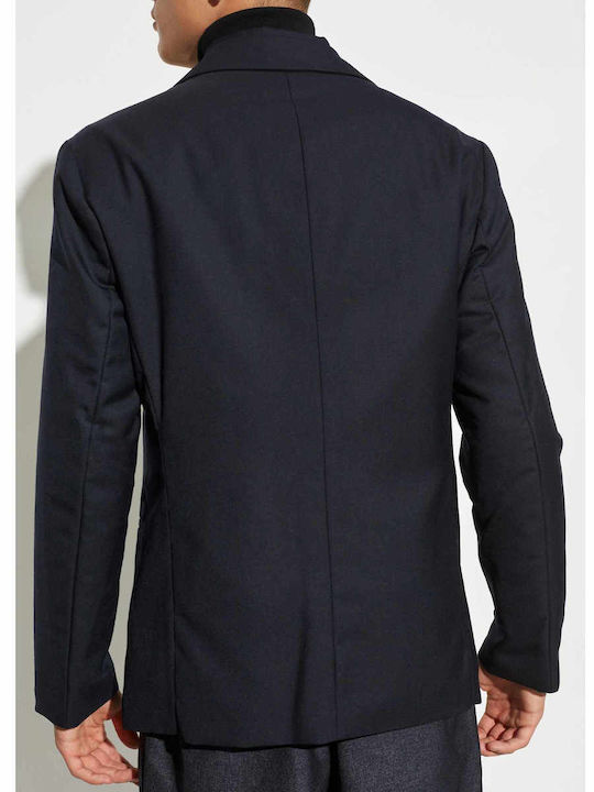 Emporio Armani Men's Suit Jacket Navy Blue