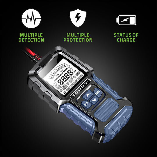 Qoltec Ψηφιακό Battery Tester