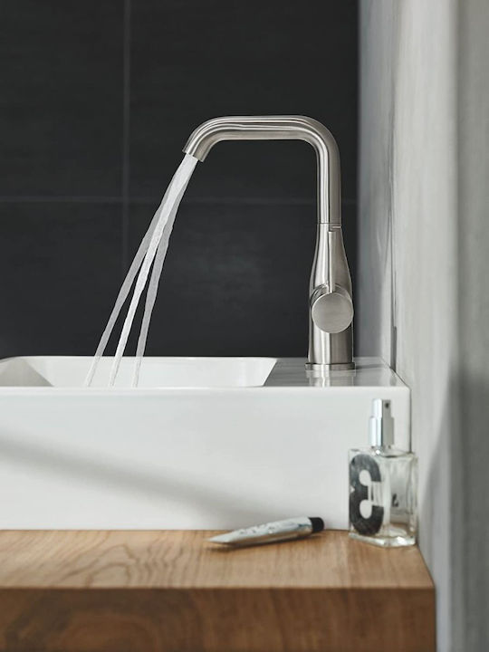 Grohe Essence Mixing Tall Sink Faucet Silver