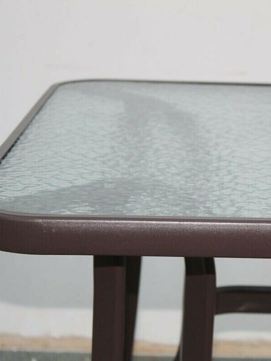 Tisch Stabil Baleno Dark Brown 160x90x70cm