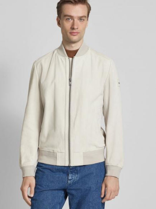 Hugo Boss Men's Bomber Jacket Light Beige