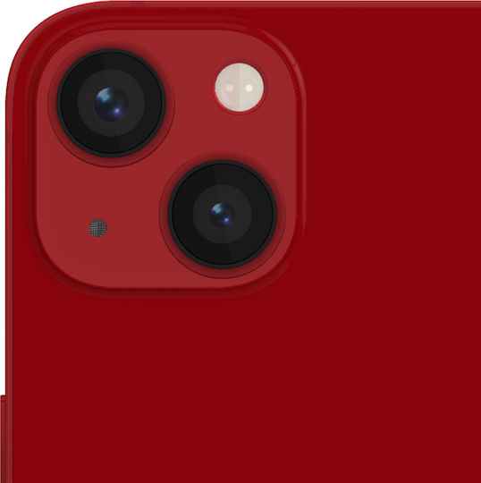 Clappio Kameralinse iPhone 13/13 Mini Ersatz Rückseite Schwarz
